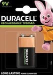 Duracell 1 Duracell Akku 9V 170mAh Rechargeable NiMH Blister Akkupacks