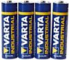 VARTA 4 x Varta Industrial Mignon AA LR6 4006 Alkaline Batterie Batterie
