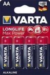 VARTA Varta 04706101404 Batterien LONGLIFE Max Power - Mignon/LR6/AA, 1,5 V Batterie
