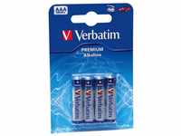 Verbatim VERBATIM Alkaline AAA 4er Pack Batterie