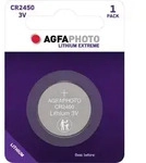 AgfaPhoto Agfaphoto Batterie Lithium, Knopfzelle, CR2450, 3V Extreme, Retail Bl