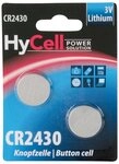 HyCell Lithium Knopfzellen CR2430 Knopfzelle