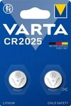 VARTA Varta CR2025 Battery Knopfzelle Lithium 2er Pack Batterie
