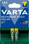 VARTA 2 Akku AAA 550mAh Recharge Accu Solar NiMH im 2er Blister Akkupacks