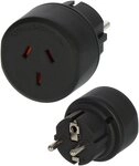 Brennenstuhl Reisetecker Australien, China - Schutzkontakt Adapter Typ EF