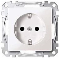 merten Klemmen Merten SCHUKO-Steckdose pws/gl MEG2300-0319