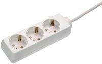 as - Schwabe Steckdosenleiste- Mehrfach, 230V, 16A, IP20 Steckdosenleiste 3-fach