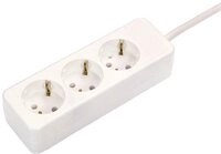 as - Schwabe Steckdosenleiste- Mehrfach, 230V, 16A, IP20 Steckdosenleiste 3-fach