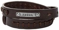 Fossil Armband Leather Bracelet, aus echtem Leder