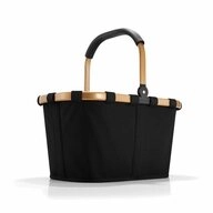 REISENTHEL&reg; Einkaufskorb carrybag frame gold black 22 L