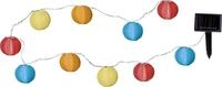 STAR TRADING LED-Lichterkette Festival, 10-flammig, ca. 2,7 m, mit Solarpanel,...