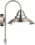 EGLO Wandleuchte Sidney Wandlampe, Au&szlig;enlampe, Au&szlig;enleuchte, E27, IP44, Garten