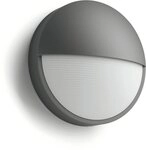 Philips LED Au&szlig;en-Wandleuchte myGarden Capricorn, 600lm, Anthrazit, LED fest