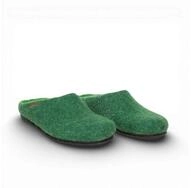 Gottstein Magicfelt 709 (100% Wolle) dunkelgr&uuml;n (Gr&ouml;&szlig;e 43-46) Hausschuh