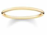 THOMAS SABO Fingerring TR2123-413-12 Ring Damen Klassik Eleganz Silber Gelbgold