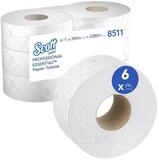 KIMBERLY-CLARK Toilettenpapier SCOTT Toilettenpapier 8511 2lagig 380m wei&szlig; 6