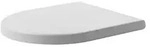 Duravit WC-Sitz Starck 3, Mit Absenkautomatik 431 x 442 mm wei&szlig; Rund | 43.1 cm...