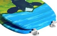 CORNAT WC-Sitz Muh Kuh WC Sitz Dekor