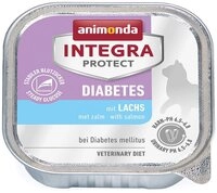Animonda Integra Protect Diabetes mit Lachs 100 g - 16 St&uuml;ck, f&uuml;r: Katze