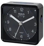 FILIUS zeitdesign Wecker FILIUS Quarz Wecker 0526-7 schwarz Snooze Licht schleichende