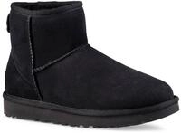 Winterboots UGG "Unisex, Classic Mini 2", Damen, Gr. 5 (36), schwarz, Veloursleder,