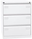 Bisley Light H&auml;ngeregisterschrank Light aus Stahl, ohne Sockel, A4