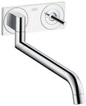hansgrohe K&uuml;chenarmatur Axor Uno 2 Einhebel-K&uuml;chenmischer Unterputz