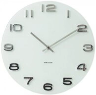 Karlsson Uhr Wanduhr Vintage White Round (35cm)