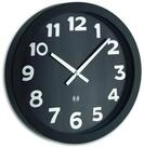 TFA Dostmann Wanduhr TFA 60.3506 Analoge XL Funk-Wanduhr mit Metallrahmen