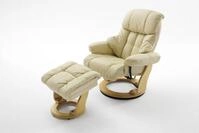 Robas Lund Relaxsessel CALGARY, inkl. Hocker, bis ca. 135&deg; verstellbar, ca.