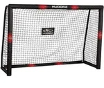 Hudora Fu&szlig;balltor Pro Tect 180/240/300 rot|schwarz 120 cm x 300 cm x 200 cm