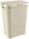 Curver W&auml;schekorb, W&auml;schekorb Natural Style 60L