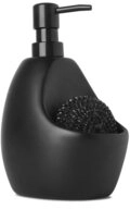 Umbra Seifenspender Joey, Keramik 590 ml Schwarz Hygienespender mit...