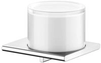 Keuco Seifenspender Edition 400 mit mattiertem St&uuml;lpglas, 150 ml, Metall...