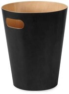 Umbra M&uuml;lleimer Cans & Bins Woodrow Schwarz Natur