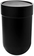 Umbra Kosmetikeimer Touch, 6L Abfalleimer mit Schwingdeckel, Badezimmereimer