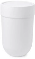 Umbra Kosmetikeimer Touch, 6L Abfalleimer mit Schwingdeckel, Badezimmereimer