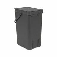 Brabantia M&uuml;lleimer Sort & Go Grey 16 L