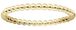 THOMAS SABO Silberring DamenK&uuml;gelchen vergoldet goldfarben 54/17,2