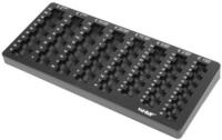 HMF Geldkassette Euro-M&uuml;nzz&auml;hlbrett 2701, abgeschr&auml;gt, 34 x 15 x 3 cm,...