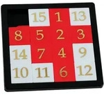GOWI Lernspielzeug Schiebepuzzle 15 cm