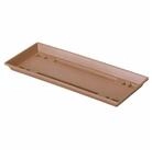 Geli Blumentopfuntersetzer Standard Untersetzer eckig 100 cm terracotta 100 x 15,5 cm
