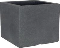Geli Pflanzk&uuml;bel Geli Pflanztopf Kubus 40 x 40 x 34 cm anthrazit