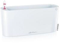 Lechuza&reg; Blumenkasten Lechuza Pflanzkasten Delta 20 cm Kunststoff wei&szlig;