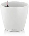 Lechuza&reg; Pflanzk&uuml;bel Blumentopf Classico Color 35 wei&szlig; (Komplettset, 1 St.,
