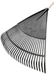 FLORA Laubbesen Landschaftsbesen Polyethylen XXL 750mm, 30 Zinken Laubbesen