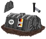 GARANTIA Sickerschacht Sicker-Tunnel Versickerungsset 300 Liter