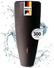 GARANTIA Regentonne 2in1 Regentonne 300 Liter mocca inkl. Pflanzschale, 300 l