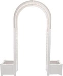 KHW Rosenbogen Set, BxTxH: 174x43x207 cm, inkl. 2 Pflanzk&auml;sten
