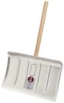 IDEALSPATEN Schneeschieber, 50 cm Arbeitsbreite, LM mit Holzstiel